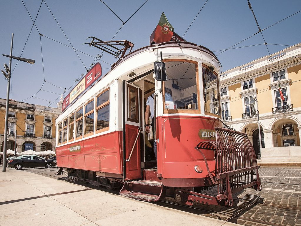 Trammetje Lissabon Portugal